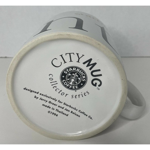 Vintage STARBUCKS, 1994, ATLANTA, CITY MUG, COLLECTOR SERIES, 20 oz. CUP - Picture 6 of 6